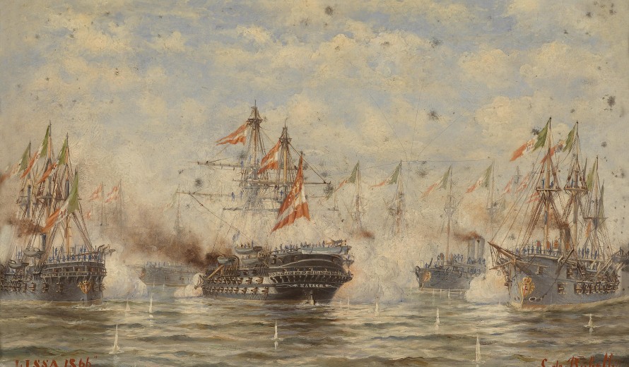 Ludwig Rubelli von Sturmfest Die Schlacht bei Lissa